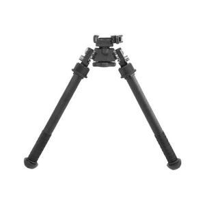 Atlas Gunworks QD Picatinny PSR Tall Bipod 7-13" Cant Swivel (Black)
