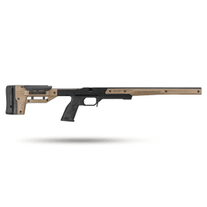 MDT Aluminum FDE Oryx Sportsman Chassis for Tikka T3x Short Action