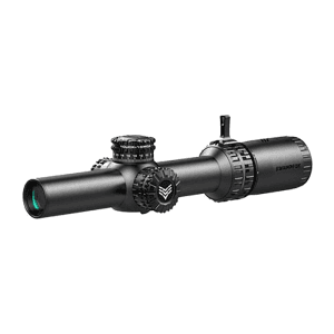 Swampfox Optics 1-8x24mm Sfp Illuminated Mil-red Reticle Black