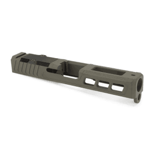 Zaffiri Precision Glock 19 Gen 3 Slide 9mm RMR Ready OD Green Stripped