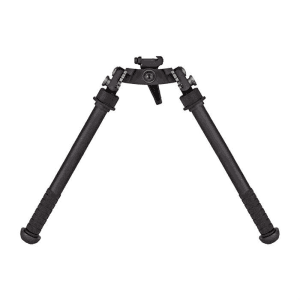 Atlas Gunworks BT69 Gen2 Picatinny Bipod Tall 2-Screw Clamp (Black)
