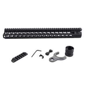 Bravo Company KMR Alpha 17" Keymod Free Float Handguard for AR-15 Black