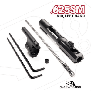 Superlative Arms Mid-Length Adjustable Piston System for AR-15 Black