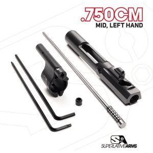 Superlative Arms Mid-Length Adjustable Piston System for AR-15 Black
