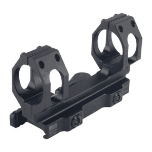 American Defense Manufacturing 30mm 0 Moa Scope Mount  Black AD-RECON-S-30-S