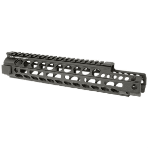 Midwest Industries 11.5" M-LOK Mid-Length Free Float Rail Black Aluminum