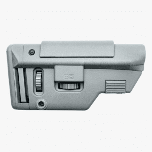 B5 Systems Gray Polymer Collapsible Stock for AR-15 Mil-Spec