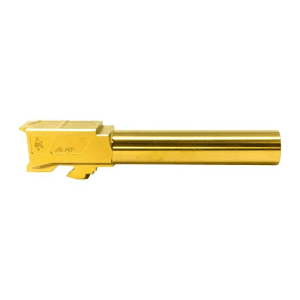 Alpha Match Grade Crowned Barrel Glock 21 45 ACP Tin PVD Finish