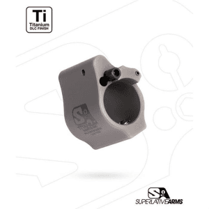 Superlative Arms .936" Titanium Adjustable Gas Block for AR-15