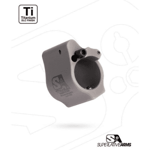 Superlative Arms Titanium .875" Adjustable Gas Block for AR-15