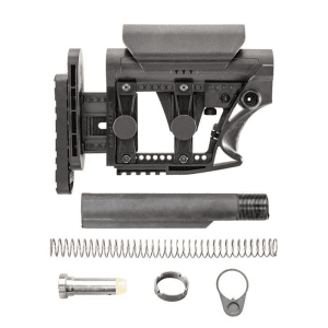 MBA-3 AR-15 Carbine Buttstock Black Adjustable Mil-Spec w/308 Buffer