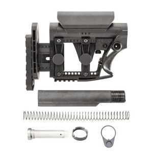 AR-15 MBA-3 Black Adjustable Carbine Buttstock w/ Buffer Assembly