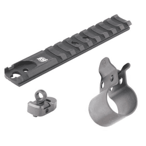Xs Sight Systems Shotrail Rail & Rear Sight Tritium Front Moss 500/590/930