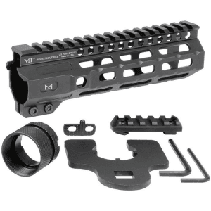 Midwest Industries 7" Black M-LOK Free Float Handguard for AR-15