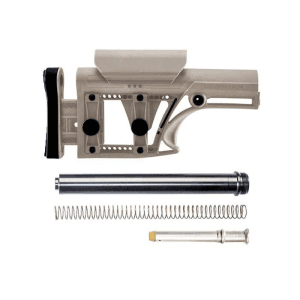 MBA-1 Adjustable FDE Buttstock w/ Buffer Assembly for AR-15
