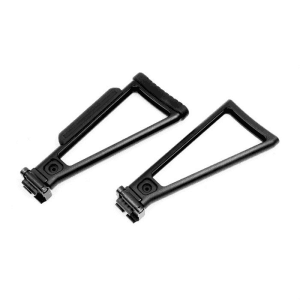 A3 Tactical Black Polymer Folding Stock 9" w/Cheek Rest for AR-15