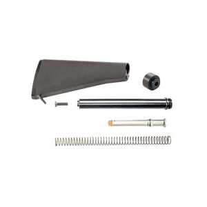 AR-15 A2 Mil-Spec Fixed Buttstock Kit w/ Buffer - Black Polymer