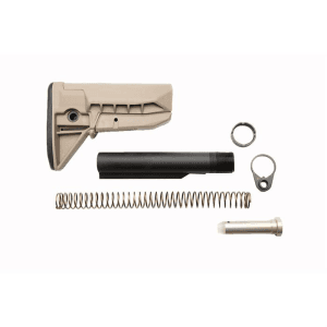 Bravo Company MOD 0 SOPMOD Collapsible Mil-Spec Stock for AR-15 (FDE)