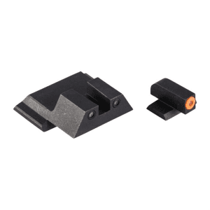 Night Fision S&w M&p M2.0  Sd9/40 Orange Front & Blk Square Notch Rear