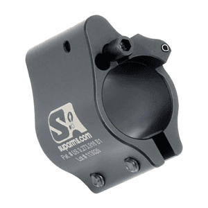 Superlative Arms Adjustable Gas Block for AR-15 .625" Clamp-On (Black)