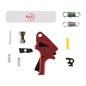 Apex M&P M2.0 Flat Forward Trigger Kit Polymer Red