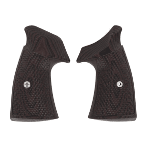 VZ Grips Black Cherry G-10 Square Grips for Smith & Wesson N Frame