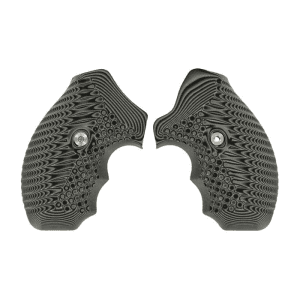 VZ Grips Black/Gray G-10 Wrap Around Grips for S&W J-Frame