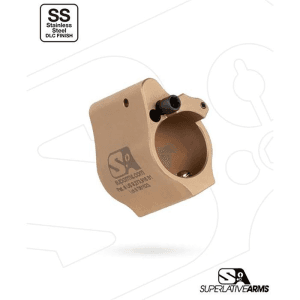 Superlative Arms AR-15 Adjustable Gas Block .625" Stainless Steel Screw