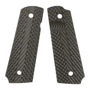 VZ Grips Dirty Olive G-10 Operator II Grips for 1911 Government