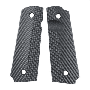 VZ Grips Operator II G-10 Grips for 1911 Commander (Black Textured)