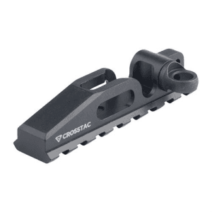 Crosstac Black Anodized Tactical Front Sight Picatinny Rail