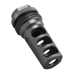 Bushnell 18Mx1.5 Thread Muzzle Brake for .338 Lapua Mag Black Wrath