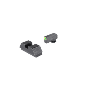 Ameriglo 1l Optic Comp Sights Trit/green Ol .220''f /.295''r For Glock