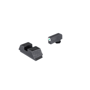 Ameriglo 1l Optic Comp Sights Trit/white Ol .220''f /.295''r For Glock