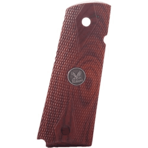 Wilson Combat Checkered Wood Grips for 1911 Government (Brown Cocobolo)