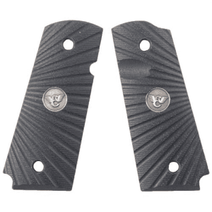 Wilson Combat 1911 Officers Black G-10 Starburst Grip