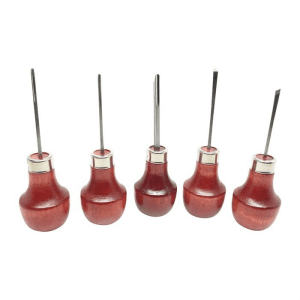 U.J. Ramelson #107m Sub Mini Palm Woodcarving 5 Piece Set