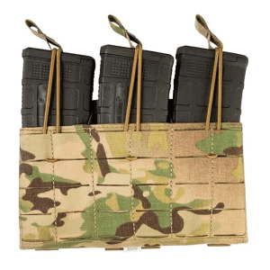 Grey Ghost Gear 5.56mm Compact Triple Mag Panel  Multicam