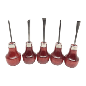 U.J. Ramelson #107r Mini Palm Woodcarving 5 Piece Set