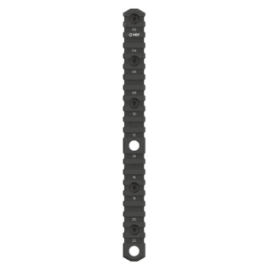 MDT 9.4" M-LOK Picatinny Rail w/ Flush Cup Sling Mounts - Aluminum Black