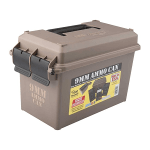 Mtm Case-Gard Ammo Can Combo Pack 9mm Luger 1000 Round Polymer Tan