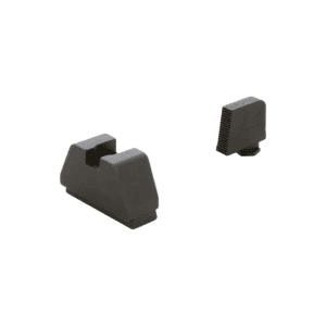 Ameriglo Optic Compatible Sight Set For Glock G1-5 Serrated Black