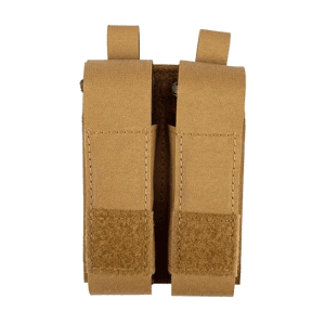 Grey Ghost Gear Double Pistol Magna Mag Pouch Laminate Coyote Brown
