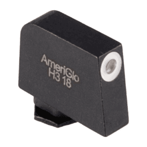 Ameriglo 0.350''x0.125'' Green W/white Outline Sight For Glock~