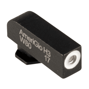 Ameriglo 0.180''x0.140'' Green W/white Outline Sight For Glock~
