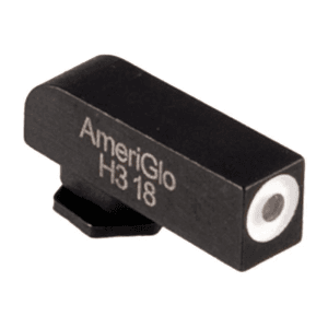 Ameriglo 0.165''x0.140'' Green W/white Outline Sight For Glock~