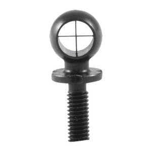 Kns Precision  Inc. Crosshairs Standard Hooded Front Sight Brass Black