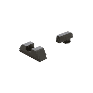 Ameriglo Range Sight Set Serrated For Glock 42 43 43x 48black