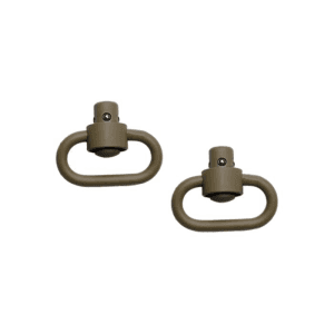 Grovtec USA Push Button Swivels-flat Dark Earth