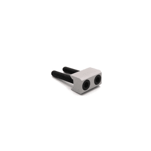 Kidd Silver Aluminum V-Block with Screws for Ruger 10/22